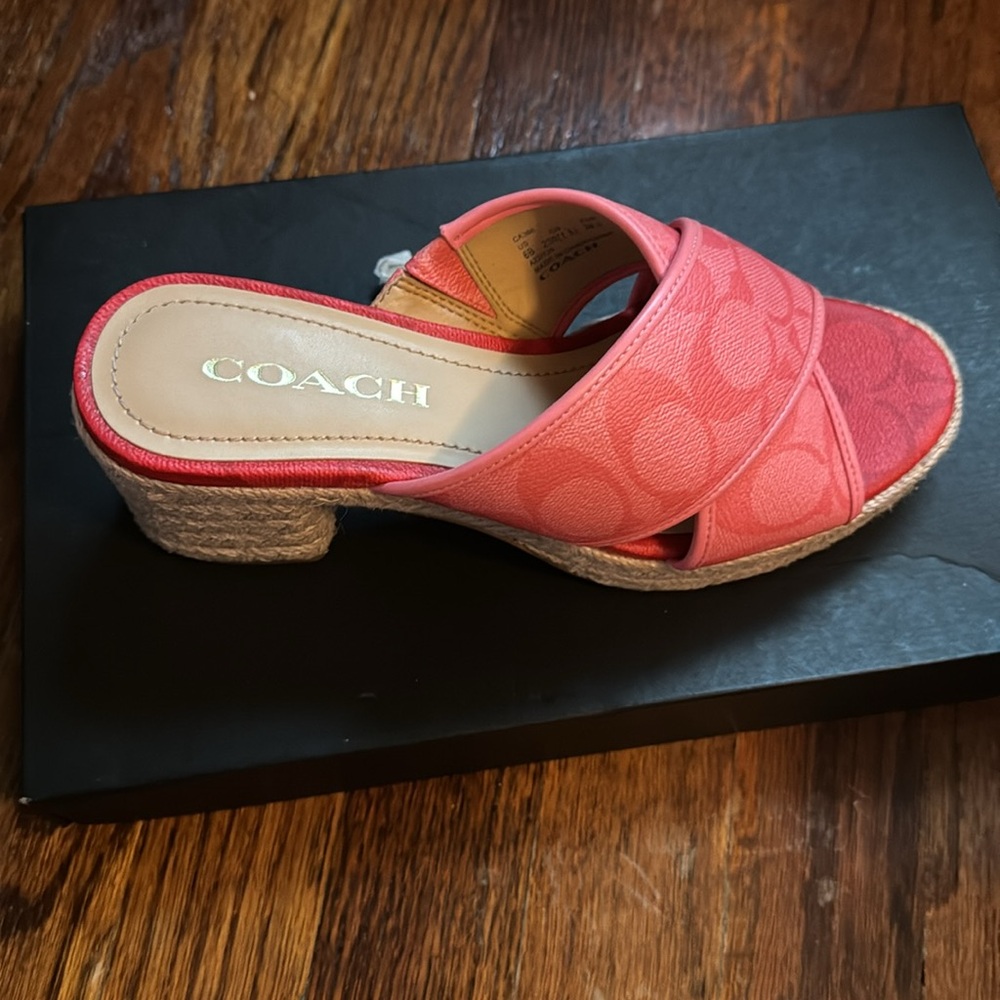 Authentic coach slip on heals - Picture 2 of 4